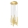 Redo 01-2058 - LED Luster na sajli MADISON 16xLED/4W/230V zlatna