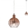 Redo 01-2064 - Luster na sajli PLUMEN 1xE14/40W/230V pr. 15 cm bakar