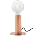Redo 01-2131 - Stolna lampa na dodir RIVET 1xE27/42W/230V bakar