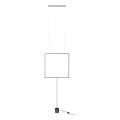 Redo 01-2134 - LED Stajaća lampa SLICK LED/28W/230V crna