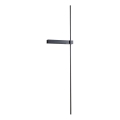 Redo 01-2201 - LED zidna svjetiljka TANGENT LED/14W/230V crna