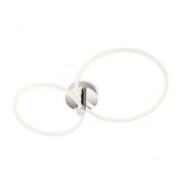 Redo 01-2224 - LED stropna lampa s prigušivanjem SPELL LED/43W/230V 3000K sjajni krom