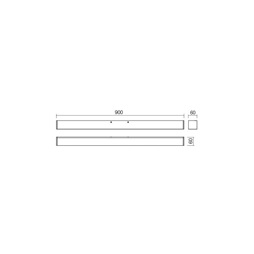 Redo 01-2328 - LED Rasvjeta za ogledalo u kupaonici THELA LED/25W/230V 90 cm CRI 90 IP44