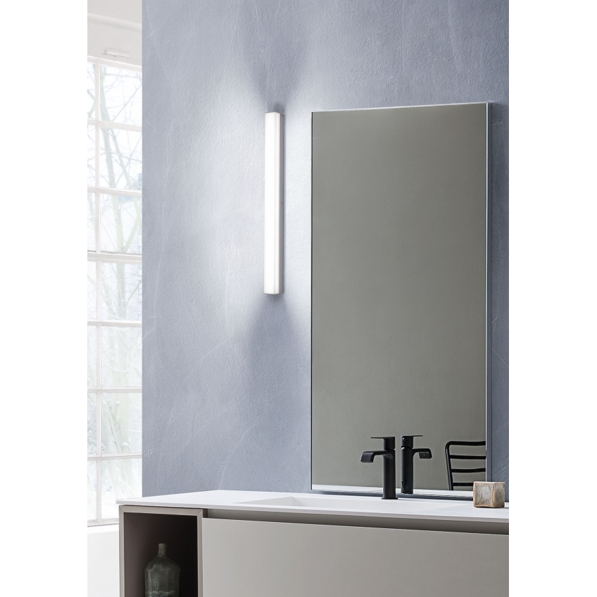 Redo 01-2331 - LED kupaonsko osvijetljeno ogledalo TASK LED/24W/230V 120 cm CRI 90 IP44 sjajni krom