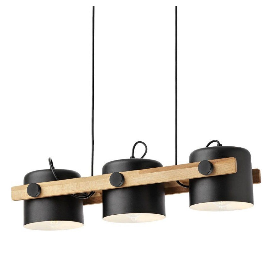 Redo 01-2403 - Luster na sajli POOH 3xE27/42W/230V bukva