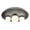 Redo 01-2466 - LED stropno svjetlo CORUM LED/48W/230V 3000K CRI 90 crna