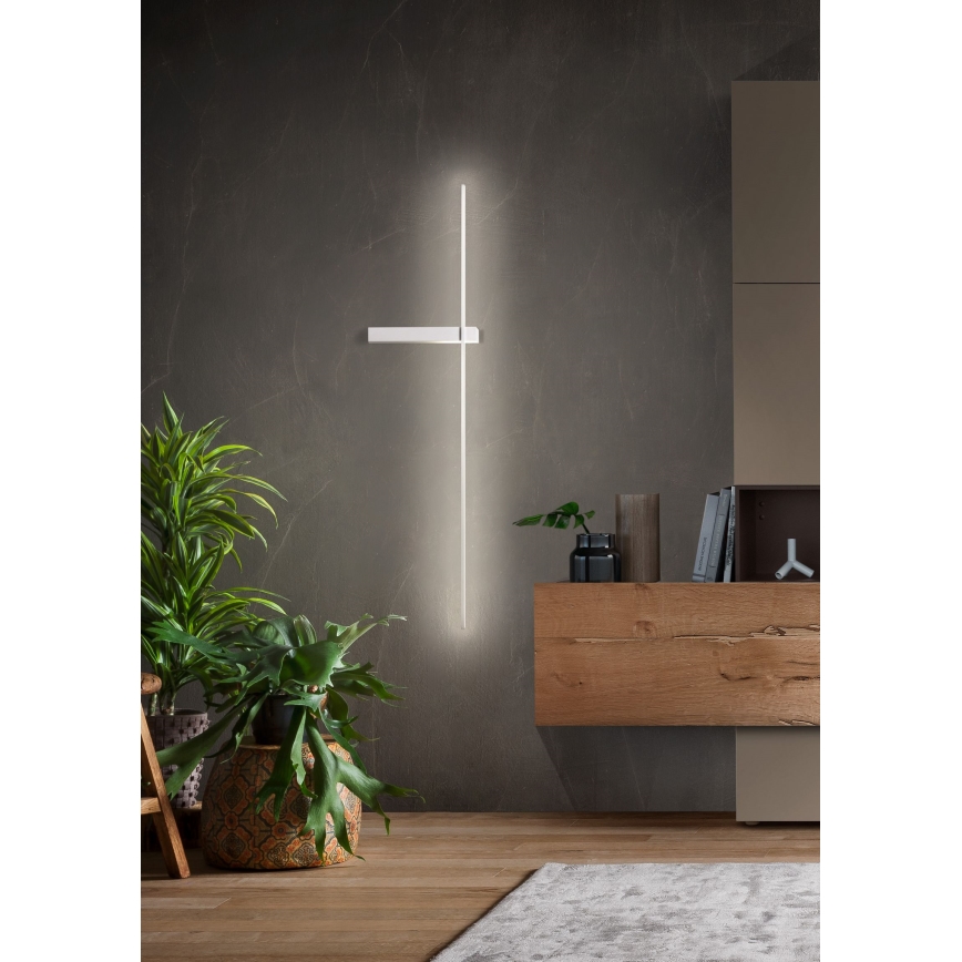 Redo 01-2479 - LED zidna svjetiljka TANGENT LED/14W/230V bijela