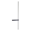 Redo 01-2480 - LED zidna svjetiljka TANGENT LED/14W/230V crna