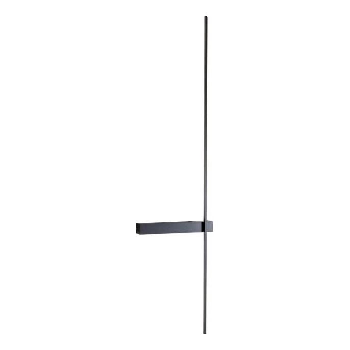 Redo 01-2480 - LED zidna svjetiljka TANGENT LED/14W/230V crna