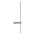 Redo 01-2480 - LED zidna svjetiljka TANGENT LED/14W/230V crna