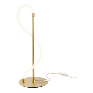 Redo 01-2529 - LED stolna lampa s prigušivanjem CORRAL LED/12W/230V zlatna