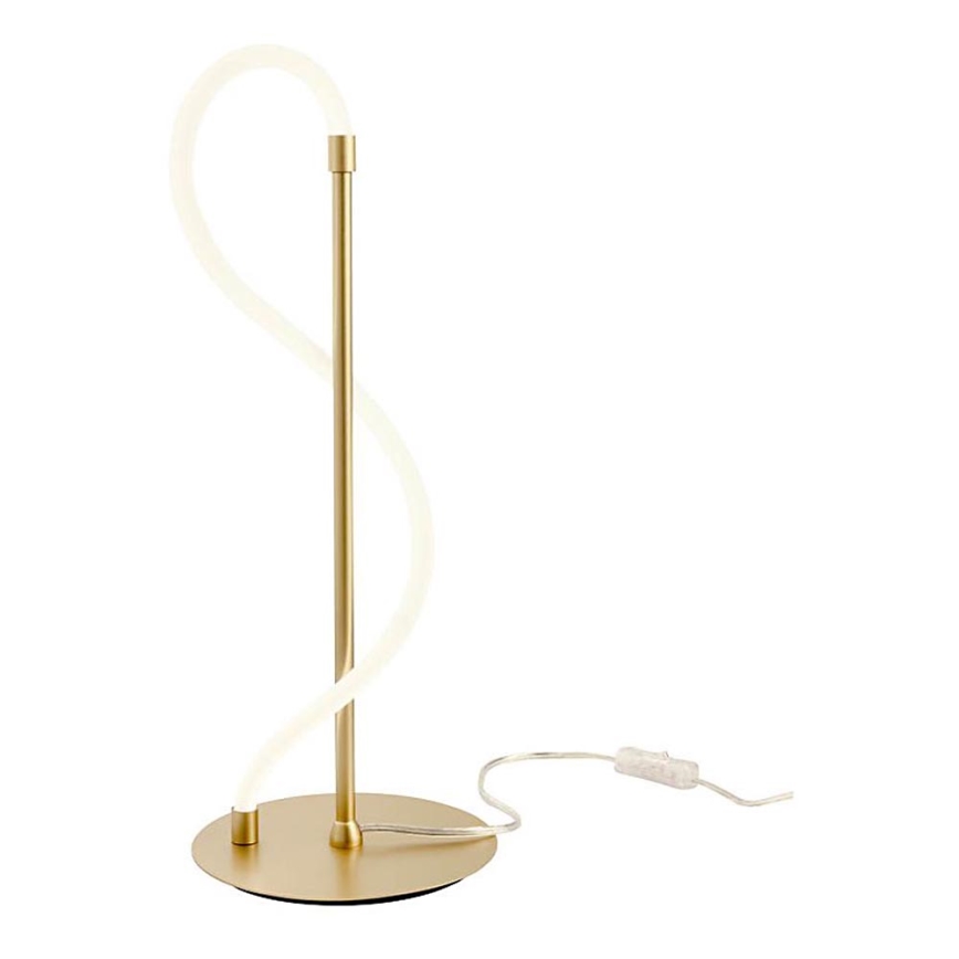 Redo 01-2529 - LED stolna lampa s prigušivanjem CORRAL LED/12W/230V zlatna