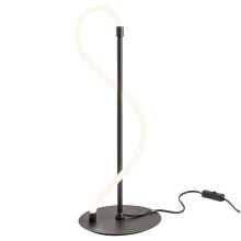 Redo 01-2530 - LED Prigušiva stolna lampa CORRAL LED/12W/230V crna
