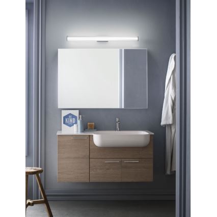 Redo 01-2593 - LED rasvjeta za kupaonsko ogledalo RIGAL LED/18W/230V 4000K 91 cm CRI 90 IP44 sjajni krom/bijela