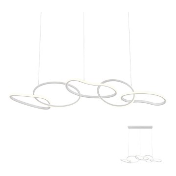 Redo 01-2597 - LED dimabilni luster na užetu BIAS LED/108,6W/230V CRI 90 3000K bijela