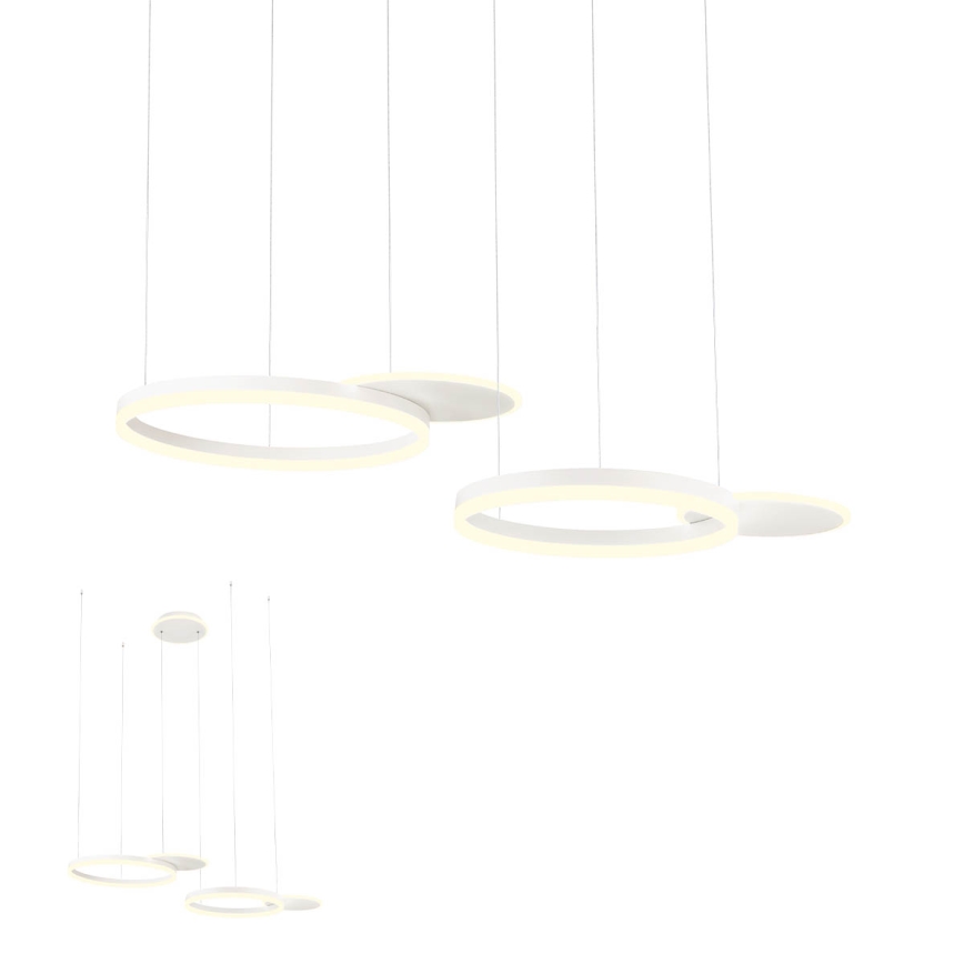 Redo 01-2605 - LED luster na sajli SIGUA s mogućnošću prigušivanja LED/99W/230V CRI 90 bijela