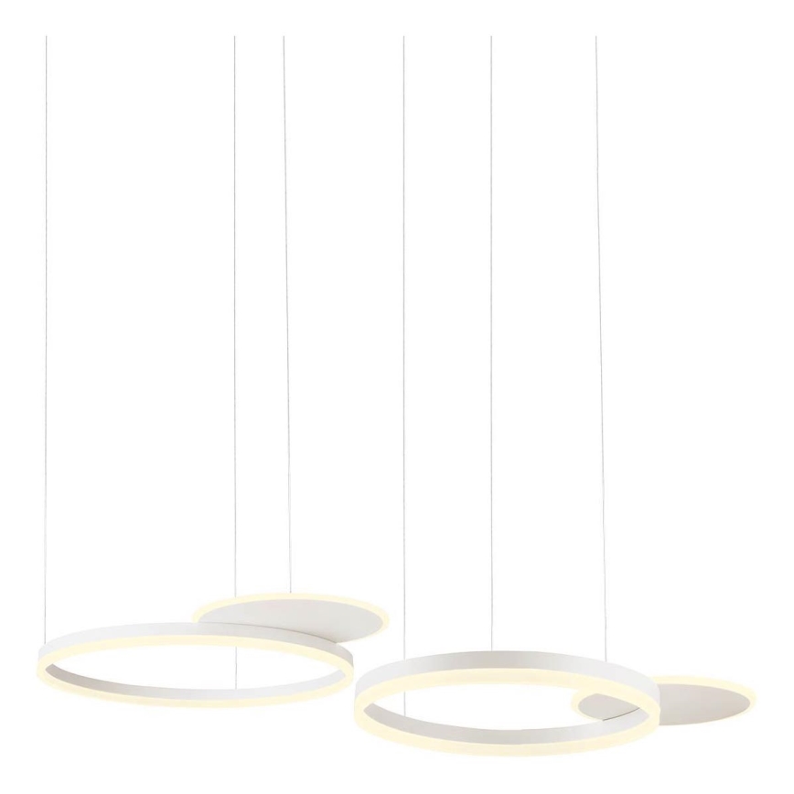 Redo 01-2608 - LED luster na sajli s mogućnošću prigušivanja SIGUA LED/114W/230V CRI 90 bijela