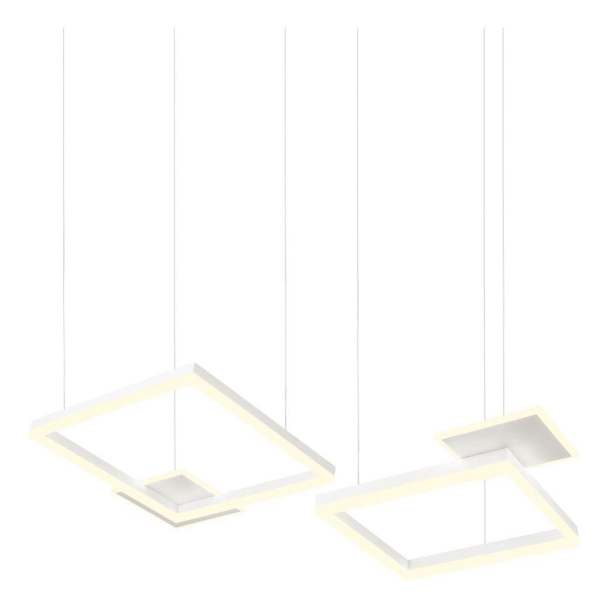 Redo 01-2611 - LED luster na sajli SIGUA s mogućnošću prigušivanja LED/110W/230V CRI 90 bijela