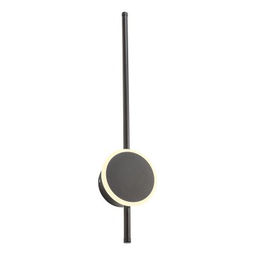 Redo 01-2701 - LED Zidna svjetiljka DIAZ LED/18W/230V CRI 90 crna