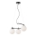 Redo 01-2716 - Luster na sajli VOLLEY 3xE14/28W/230V crna