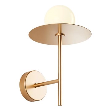 Redo 01-2725 - Zidna lampa PLATO 1xG9/10W/230V zlatna