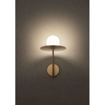 Redo 01-2725 - Zidna lampa PLATO 1xG9/10W/230V zlatna