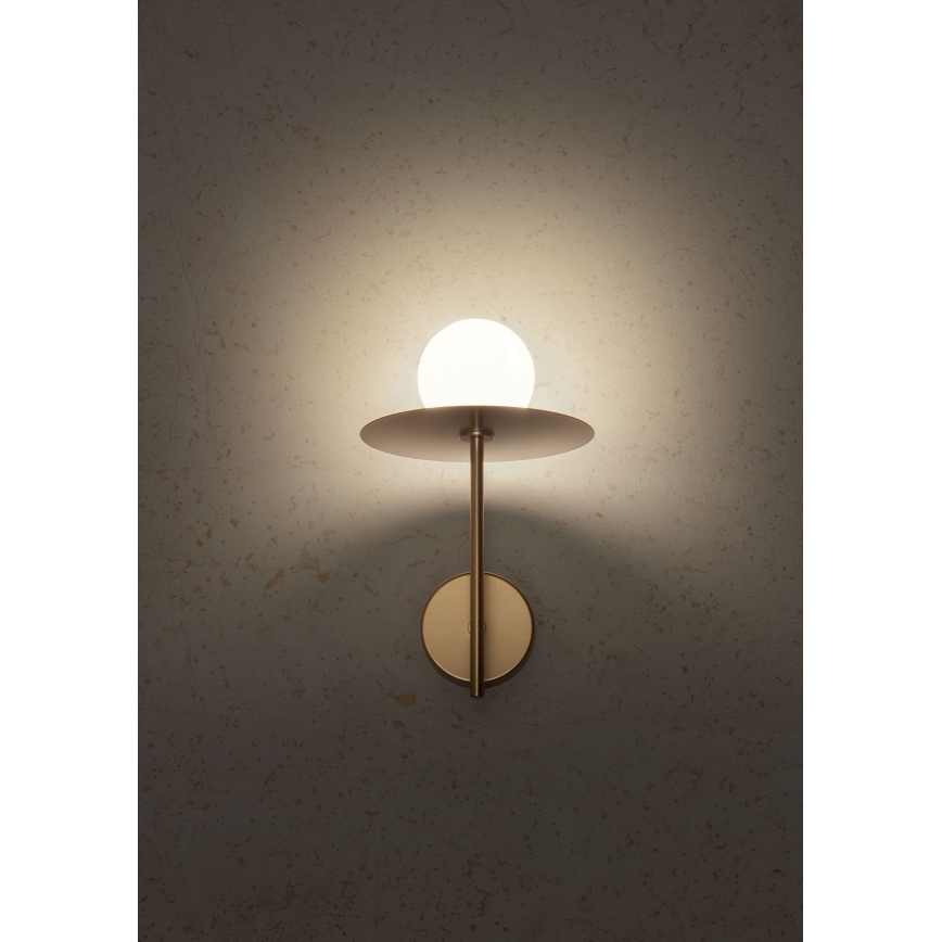 Redo 01-2725 - Zidna lampa PLATO 1xG9/10W/230V zlatna