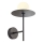 Redo 01-2726 - Zidna lampa PLATO 1xG9/10W/230V crna