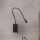 Redo 01-2755 - LED Fleksibilna lampica WALLIE LED/3W/230V USB CRI 90 crna