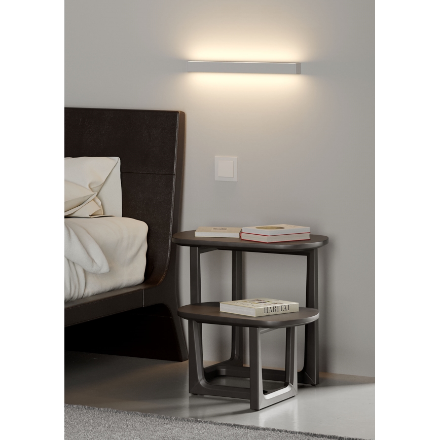 Redo 01-2762 - LED zidna svjetiljka PLOT LED/21W/230V 60 cm bijela