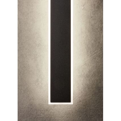 Redo 01-2769 - LED Zidna svjetiljka WAPI LED/23W/230V 90,5 cm crna