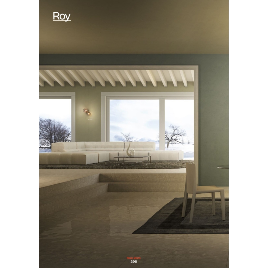 Redo 01-2778 - Zidna svjetiljka ROY 2xG9/10W/230V