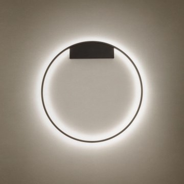 Redo 01-2819 - LED Zidno svjetlo s prigušivanjem FEBE LED/24W/230V crna