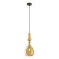 Redo 01-2937 - Luster na sajli AMBIX 1xE27/42W/230V Ø 18 cm zlatna