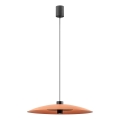 Redo 01-3020 - LED luster na sajli LARS LED/14W/230V + LED/10W Ø 60 cm CRI 90 narančasti