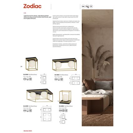 Redo 01-3052 - Stolna lampa ZODIAC 1xE14/28W/230V