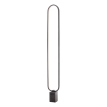 Redo 01-3063 - LED dimabilna podna lampa ADO LED/24W/230V crna