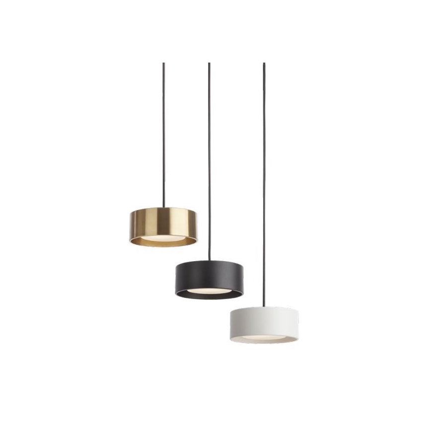 Redo 01-3100 - LED luster na sajli PUNKT LED/6W/230V pr. 15 cm mesing