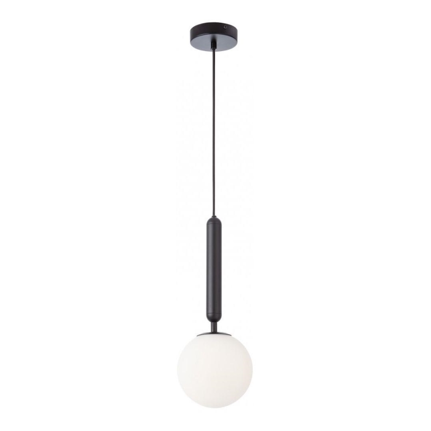 Redo 01-3131 - Luster na sajli HAIKU 1xE14/28W/230V pr. 15 cm crna