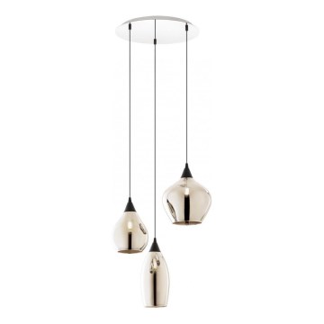 Redo 01-3192 - Luster na sajli TANNER 3xE14/28W/230V pr. 37,6 cm