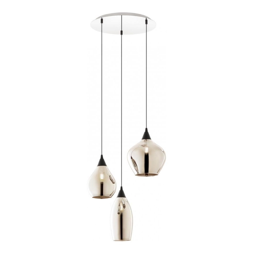 Redo 01-3192 - Luster na sajli TANNER 3xE14/28W/230V pr. 37,6 cm