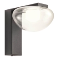 Redo 01-3242 - LED Zidno svjetlo SINCLAIR LED/6,5W/230V CRI 93 IP21 crne boje