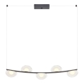 Redo 01-3244 - LED prigušivački luster na užetu SINCLAIR LED/35W/230V CRI 93 IP21 crna