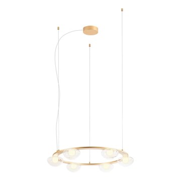 Redo 01-3247- LED Dimmabilni luster na užetu SINCLAIR LED/37,2W/230V CRI 93 IP21 zlatna
