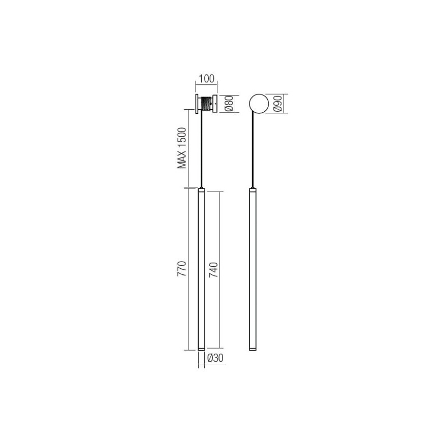 Redo 01-3303 - Dimabilna LED zidna lampa SWING LED/16W/230V 3000/4000K CRI 90 bijela