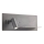 Redo 01-3316 - LED Zidna reflektorska svjetiljka BROOK LED/8W/230V + LED/3W USB CRI 90 crna desna