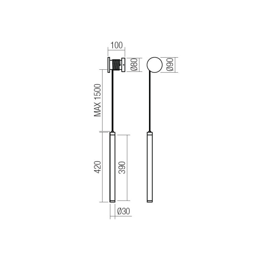 Redo 01-3361 - SWING prigušiva zidna LED svjetiljka, 9W/230V, 3000/4000K, CRI 90, bijela