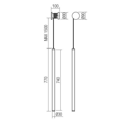 Redo 01-3363 - Prigušiva LED zidna svjetiljka SWING 16W/230V 3000/4000K CRI 90 bijela