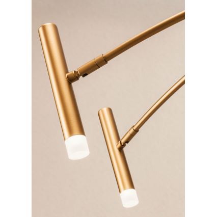 Redo 01-3450 - LED luster na štangu RAYEN LED/80W/230V CRI 90 zlatna, s mogućnošću prigušivanja