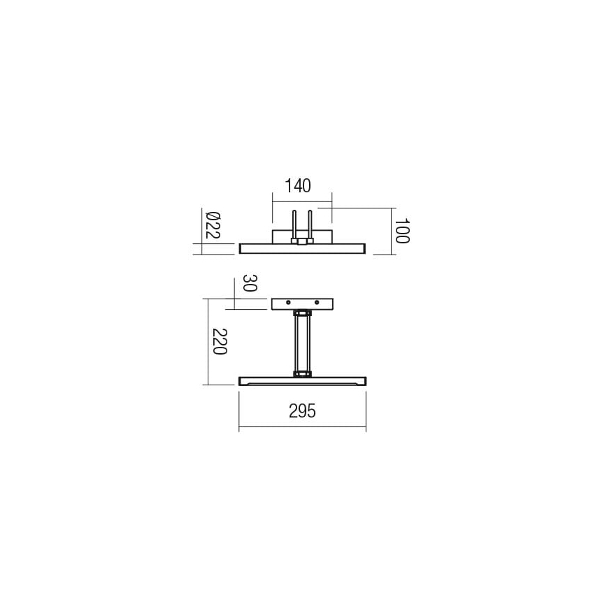 Redo 01-3468 - LED Svjetiljka za slike IKON LED/7,3W/230V 29,5 cm CRI 92 bijela